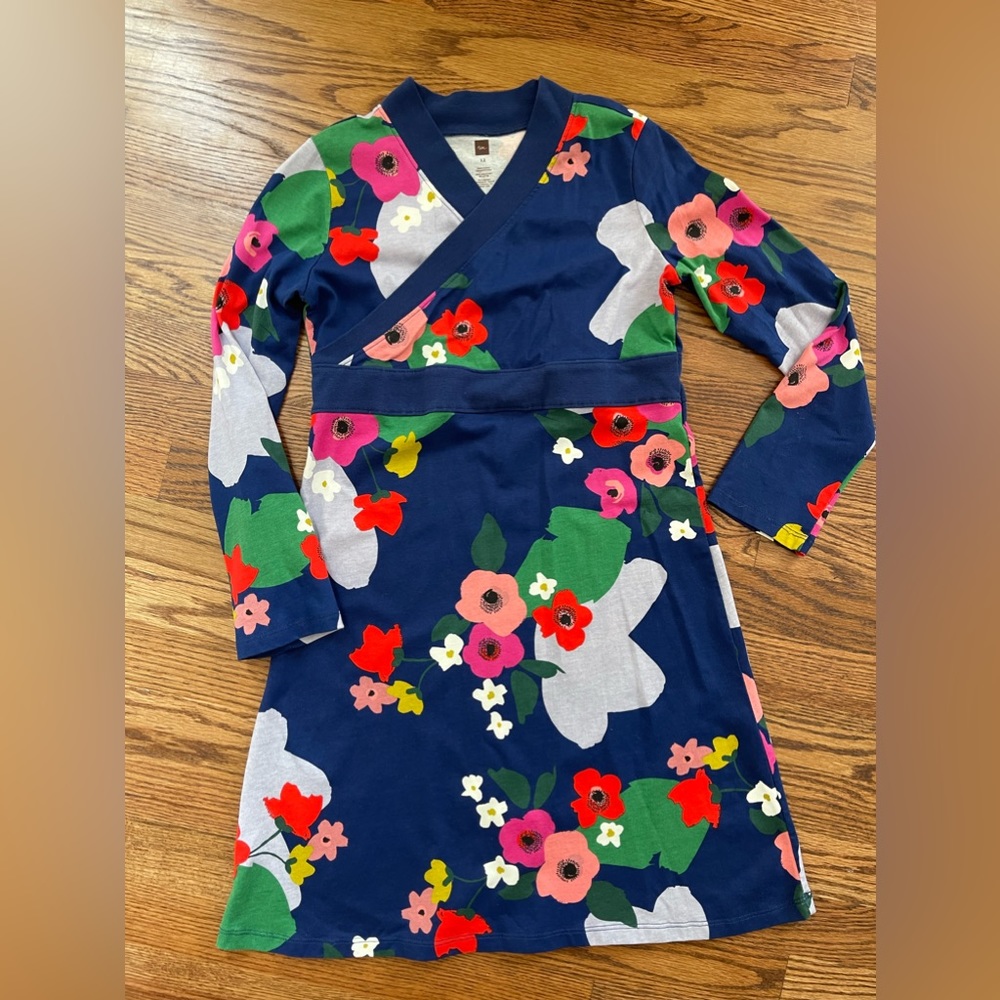 TEA COLLECTION Kimono style dress sz 12 NWOT